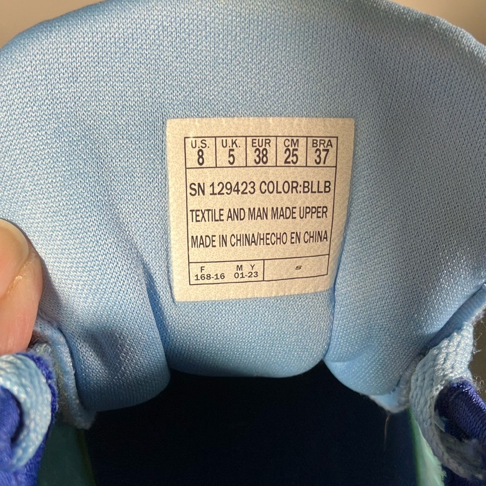 Skechers Go Run Blue Athletic Shoes Size 8M - Picture 7 of 8